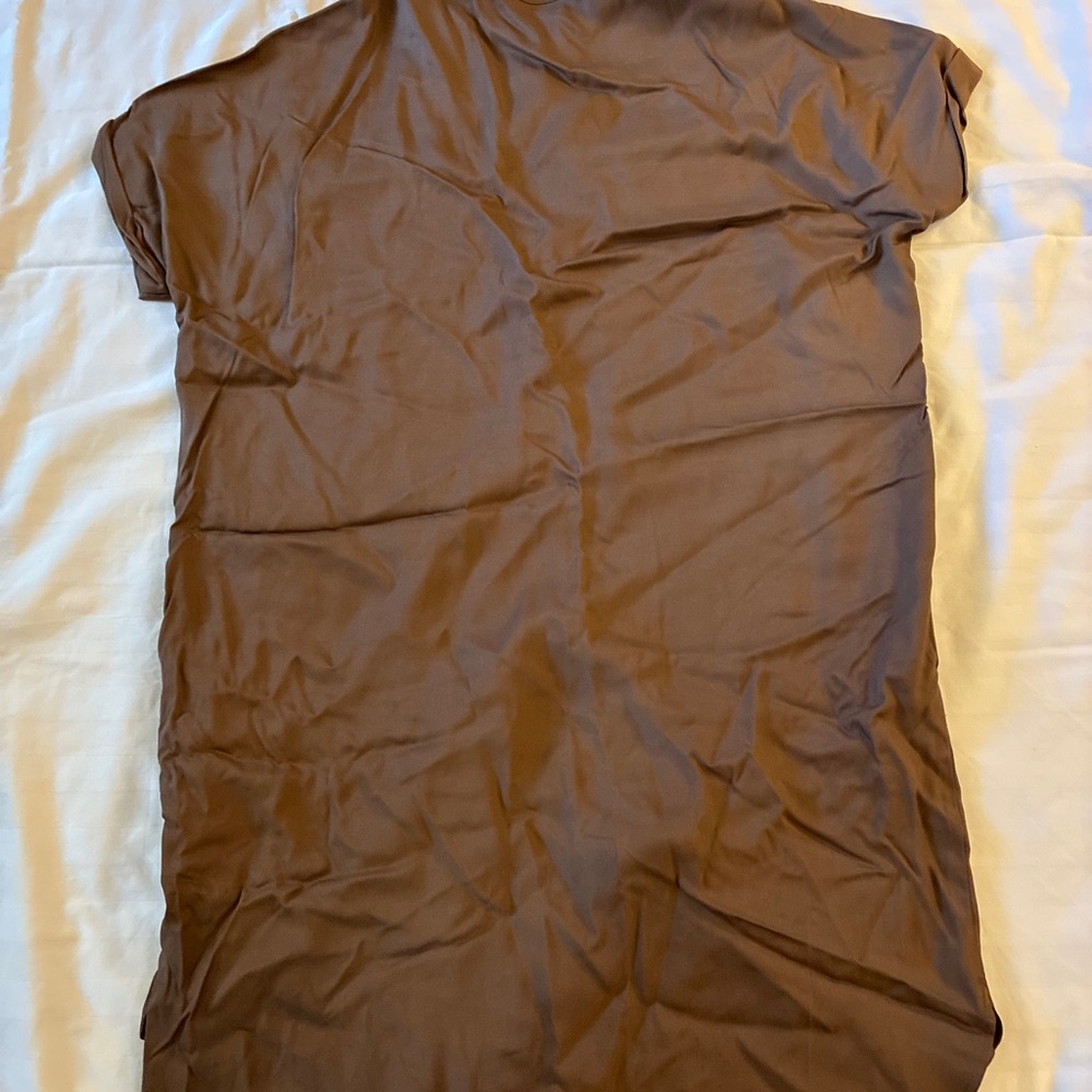 Opus Brown Button Up Dress - Picture 5 of 5